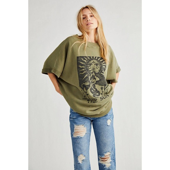 Free People The Sun Grove Pullover 
